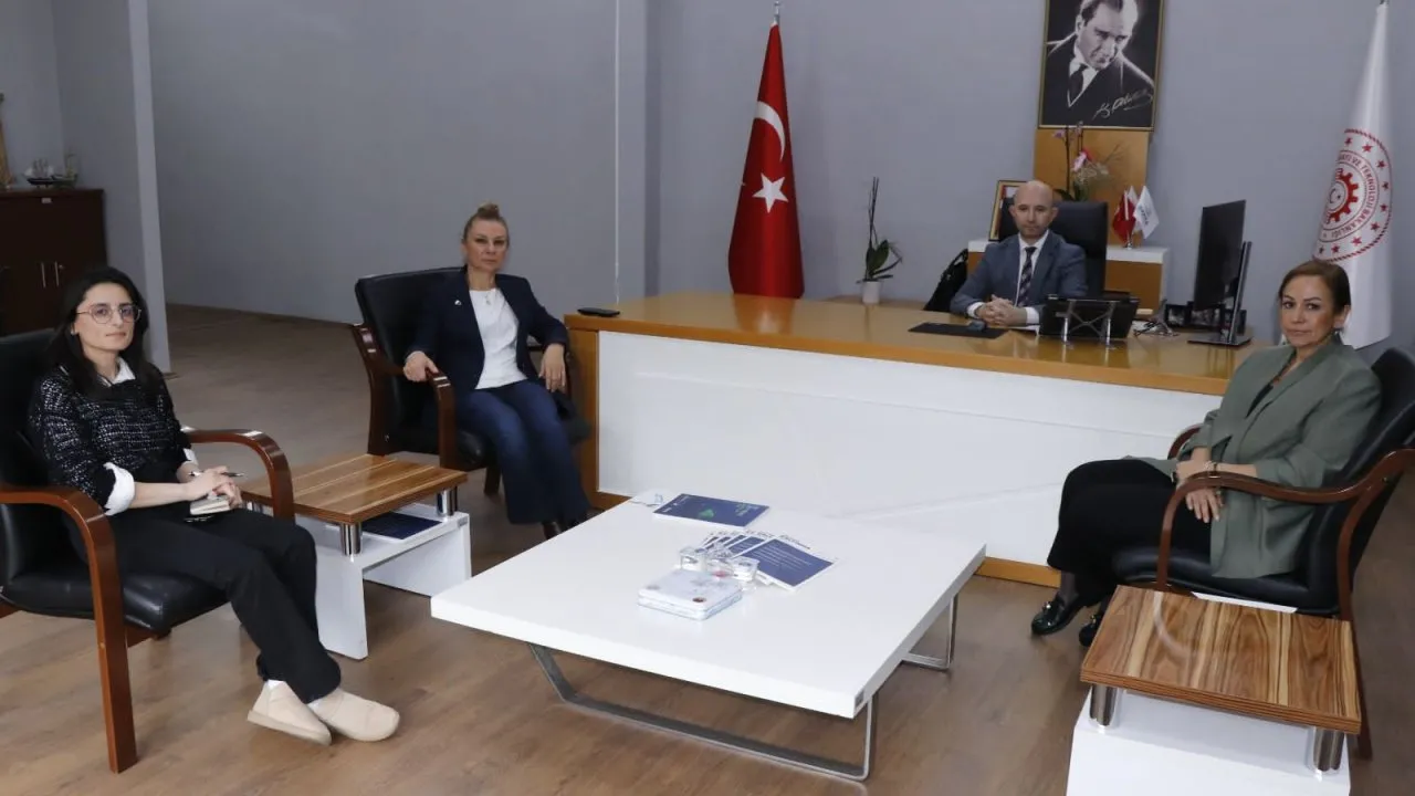 BAKKA GENEL SEKRETERİ ÇEYİNKAYA’YA HAYIRLI OLSUN ZİYARETİ