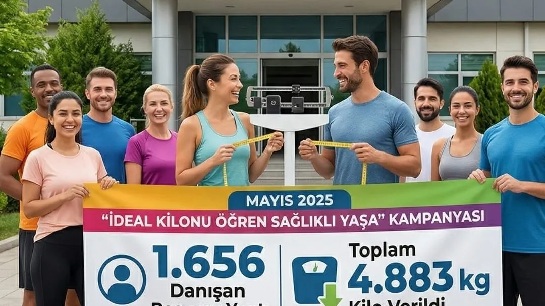 İDEAL KİLO KAMPANYASINDA KARABÜK’TEN BÜYÜK BAŞARI: 5 TONA YAKIN HAFİFLEDİK