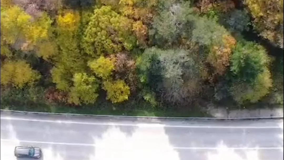 KARABÜK’TE SONBAHAR RENKLERİ HAVADAN GÖRÜNTÜLENDİ