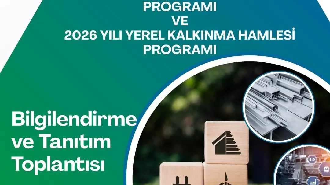 KARABÜK’TE YEREL KALKINMA VE SOGREEN PROGRAMI BİLGİLENDİRME TOPLANTISI DÜZENLENECEK