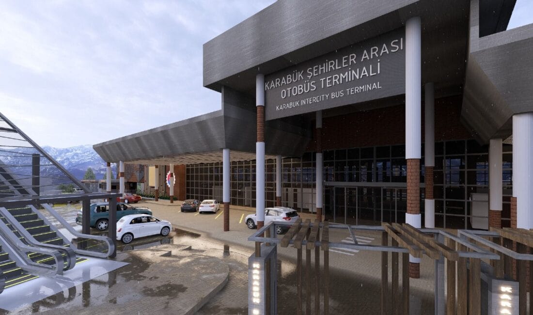 KARABÜK ŞEHİRLER ARASI TERMİNALİNDE YENİLEME ÇALIŞMASI BAŞLADI Karabük Belediyesi, şehirlerarası otobüs terminalinin yenileme çalışmalarına başladı.