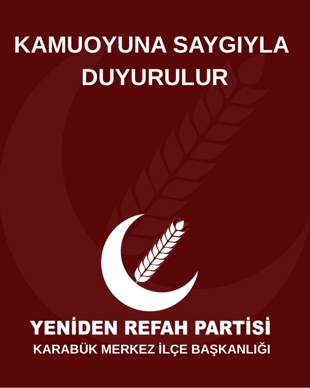 Karabük’te bazı basın organlarında yer alan “deprem gibi istifa” başlıklı