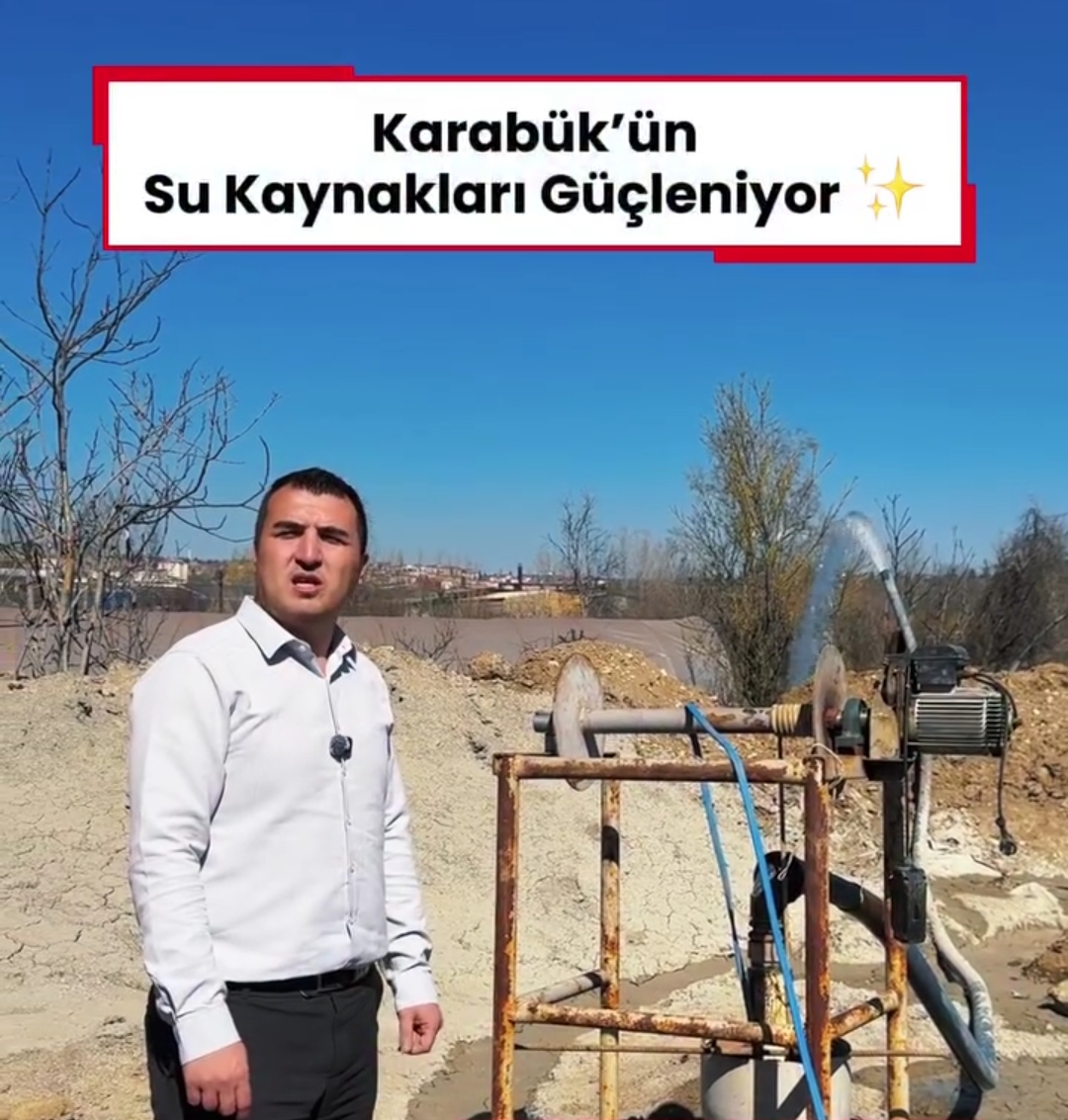 Karabük Belediyesi, yaz aylarında yaşanabilecek su sıkıntısına karşı çalışmalarını sürdürüyor.