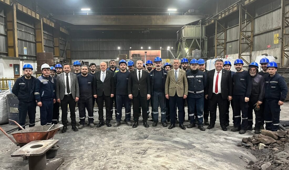 Özçelik-İş Sendikası Karabük Şube Başkanı Kenan Yılmaz ve yönetim kurulu