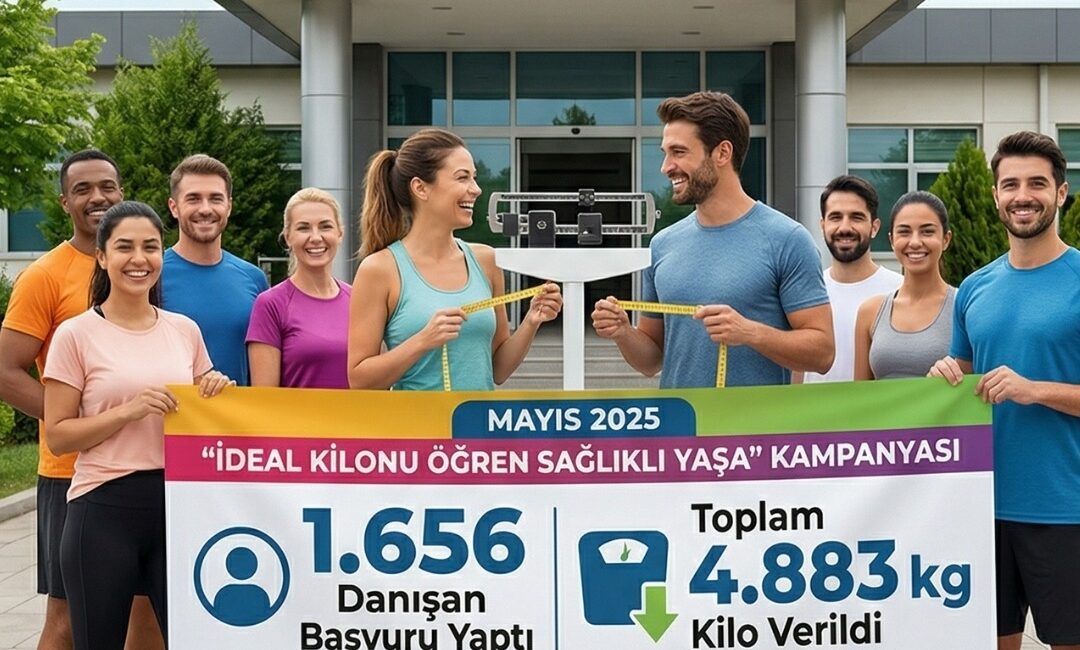Sağlık Bakanlığı’nın “İdeal Kilonu Öğren Sağlıklı Yaşa” kampanyası kapsamında Karabük’te