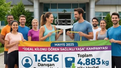 Sağlık Bakanlığı’nın “İdeal Kilonu Öğren Sağlıklı Yaşa” kampanyası kapsamında Karabük’te