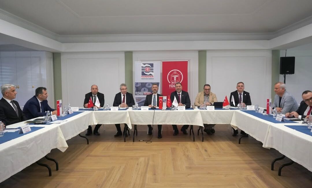KARDEMİR, raylı sistemler sektörünün çatı kuruluşu Türkiye Raylı Sistem Araçları