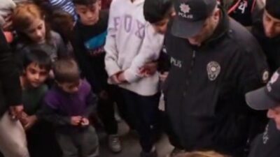 Safranbolu’da kavga ihbarı üzerine olay yerine gelen polis ekipleri, Gümüş