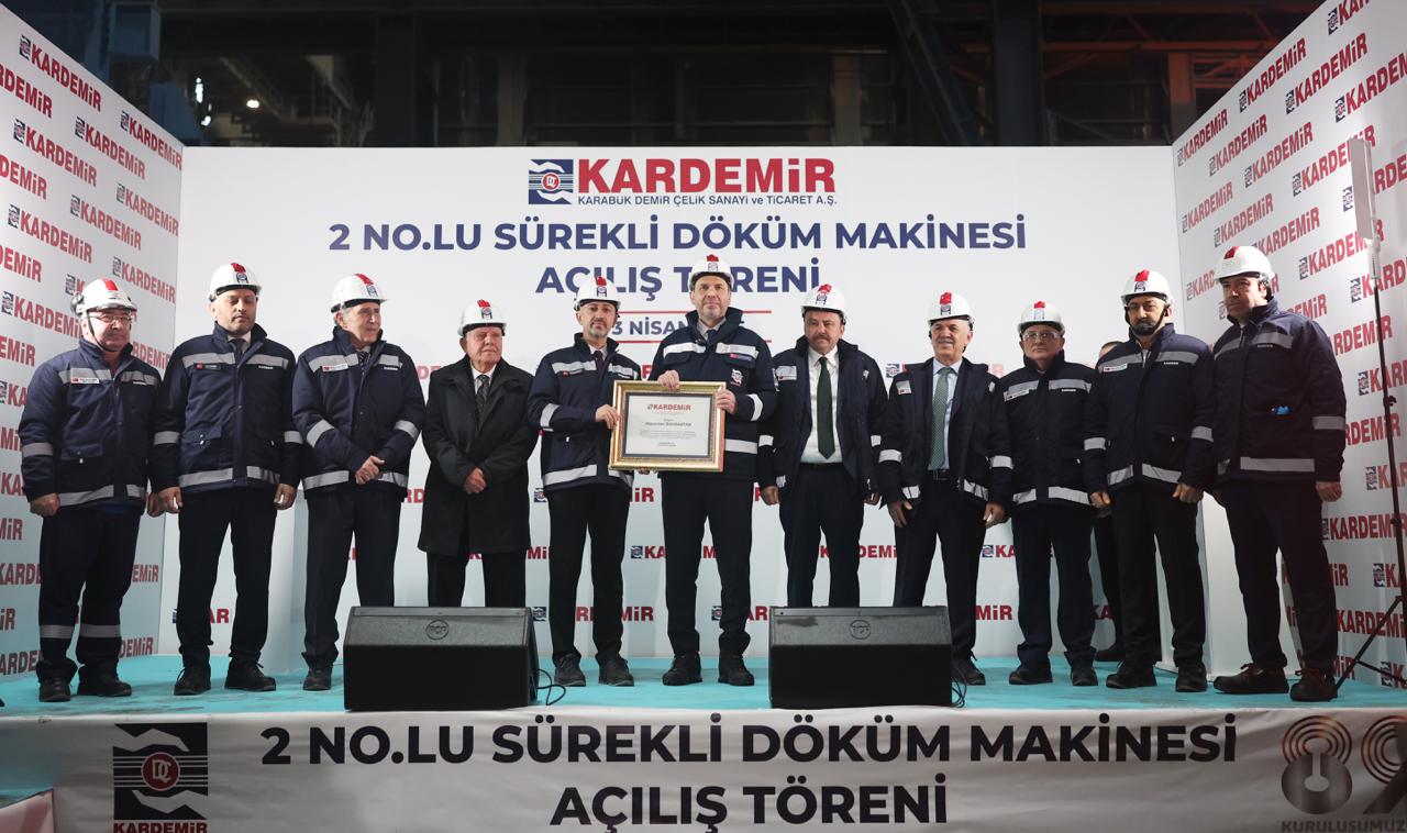 Enerji ve Tabii Kaynaklar Bakanı Alparslan Bayraktar, KARDEMİR ile Karabük’ün