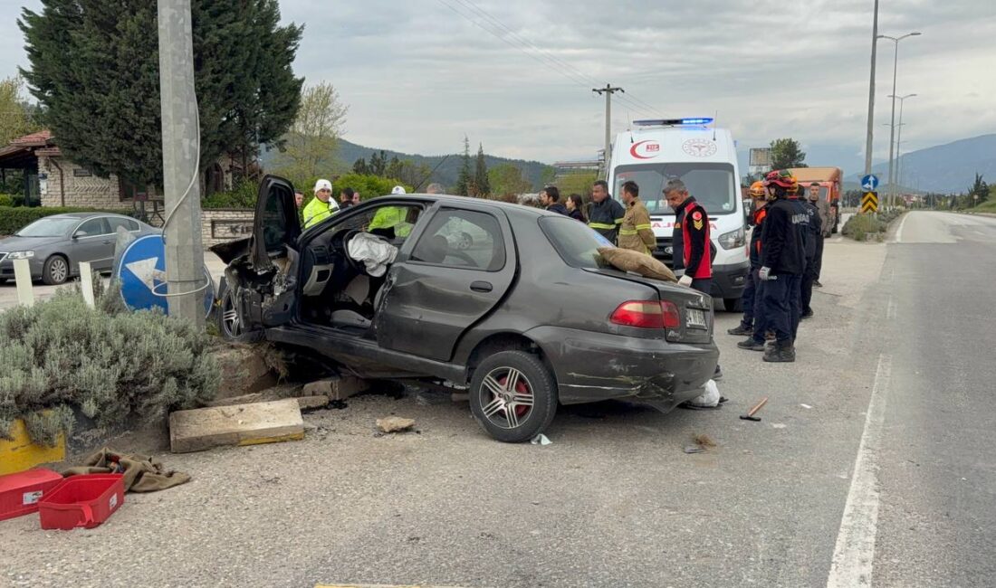 Karabük’te meydana gelen tek taraflı trafik kazasında 1 kişi hayatını