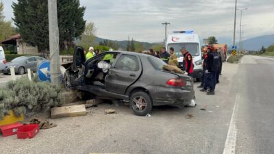 Karabük’te meydana gelen tek taraflı trafik kazasında 1 kişi hayatını
