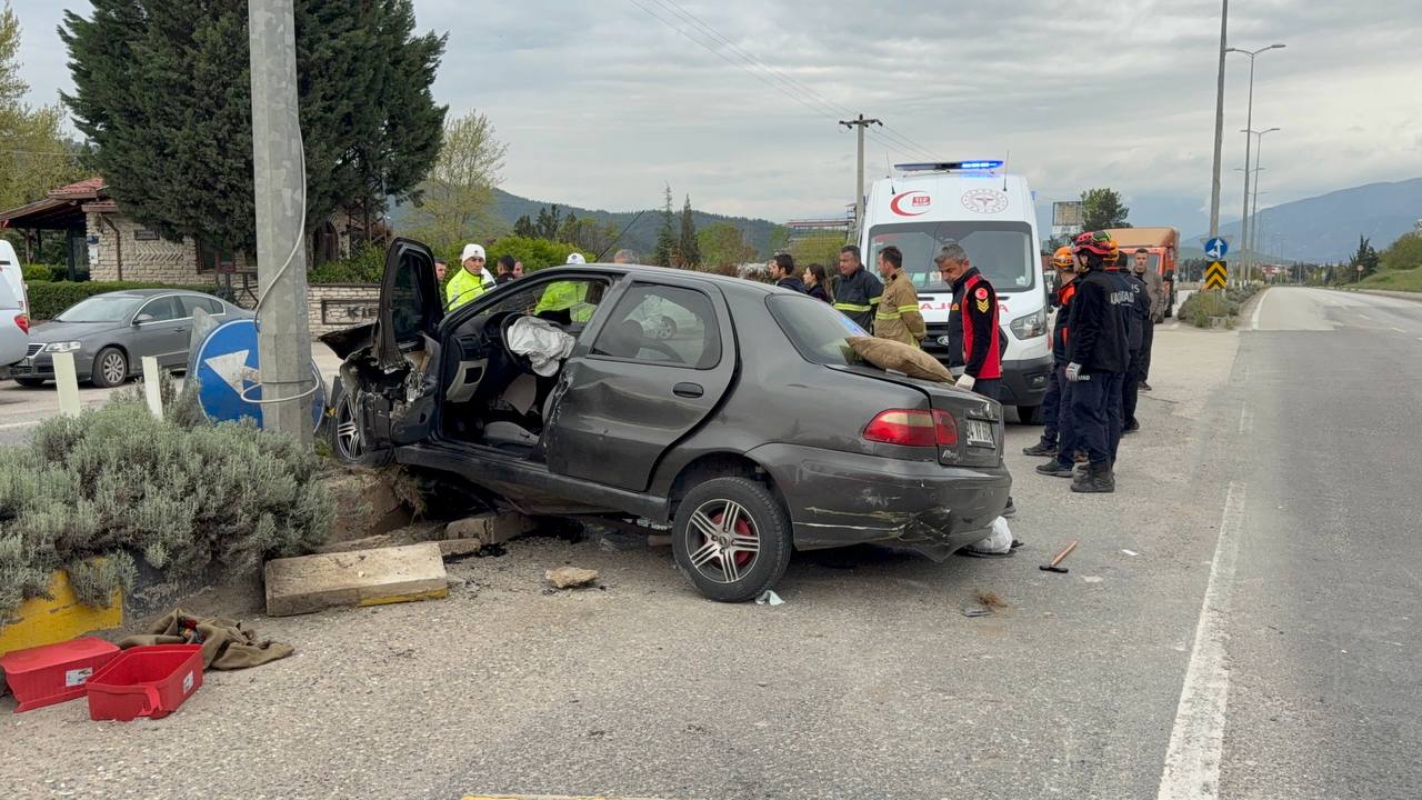 Karabük’te meydana gelen tek taraflı trafik kazasında 1 kişi hayatını